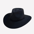 Billy Cowboy Fedora Hat Western Style Black