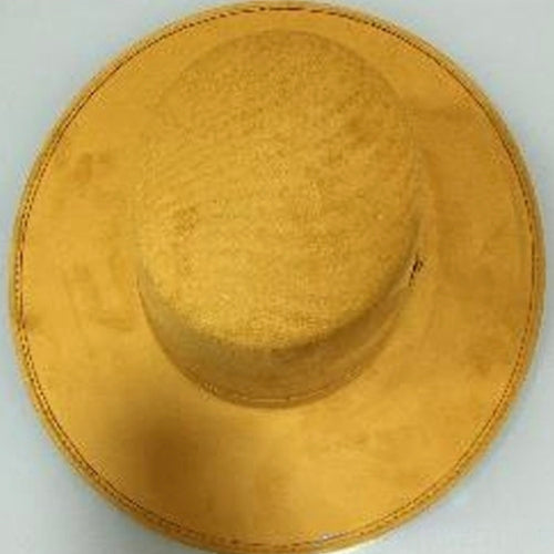 Cordoba Flat Brim Hat Western Style Yellow