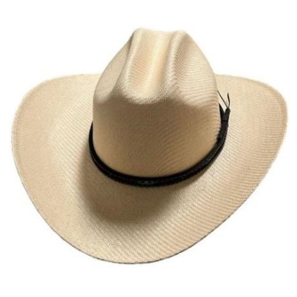 Straw Cowboy Hat Rice Paper Style