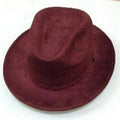 The Dandy Fedora Hat Western Style Plum